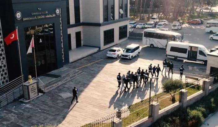 Çanakkale’de uyuşturucuya 9 tutuklama