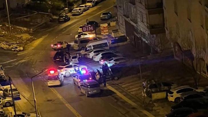 Dur ihtarına uymayan 2 şüpheli takip sonucu yakalandı: 1 polis yaralandı