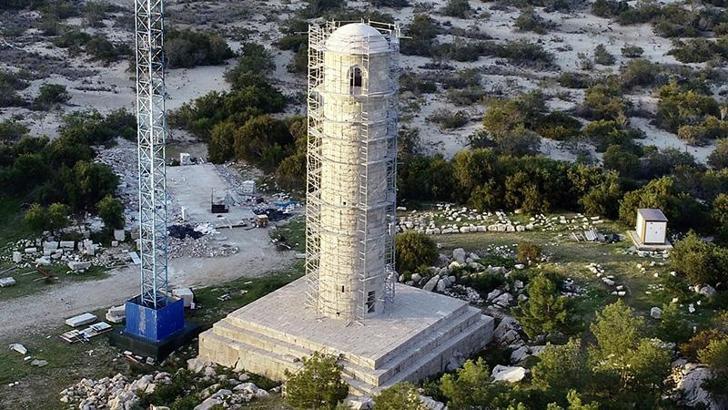 2 bin yıllık Patara Deniz Feneri'nin restorasyonu tamamlandı