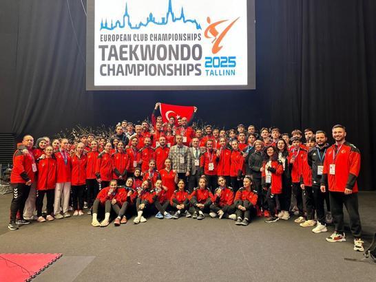 Taekwondo Genç Milli Takımı Avrupa şampiyon oldu
