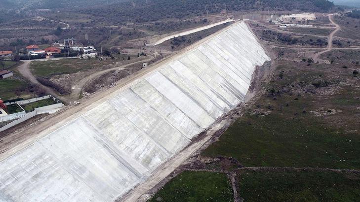 Sarma-Davutlar Barajı'nın inşasında sona yaklaşıldı