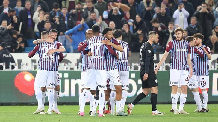 Trabzonspor’da yüzler gülüyor