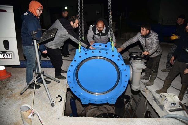 Akpınar İçme Suyu Tesisi'nde kesintisiz su için çalışma