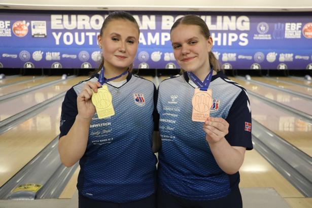 Gençler Avrupa Bowling Şampiyonası’nda Norveç’e çifte madalya