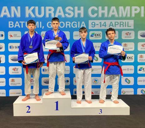 Burdurlu sporculardan 3 madalya