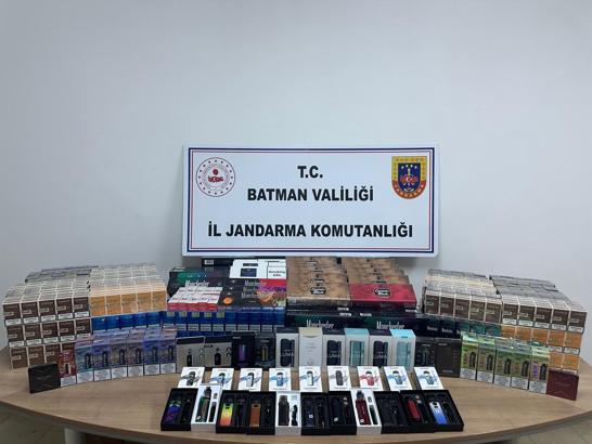 Batman'da kaçak sigara operasyonu
