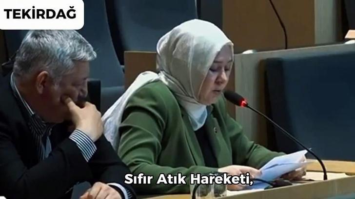 AK Parti'li kadın belediye meclis üyelerinden 'Sıfır Atık'a destek mesajı