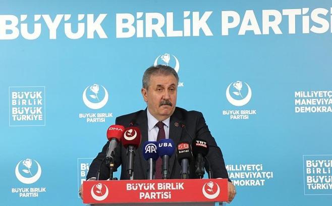 Destici: Bölücü dil kullanmaya devam ediyorlar