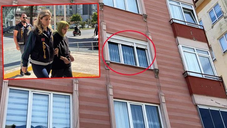37 günlük bebeğini pencereden atarak öldürdüğü iddiasıyla tutuklandı