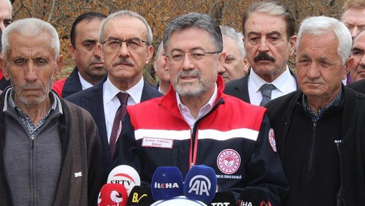 Bakan Yumaklı: ÇKS'ye kayıtlı ancak sigortası olmayan üreticilerimizin de maliyetlerini karşılayacağız