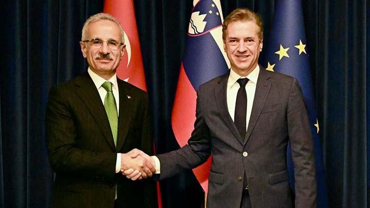 Bakan Uraloğlu, Slovenya Başbakanı Golob ile görüştü