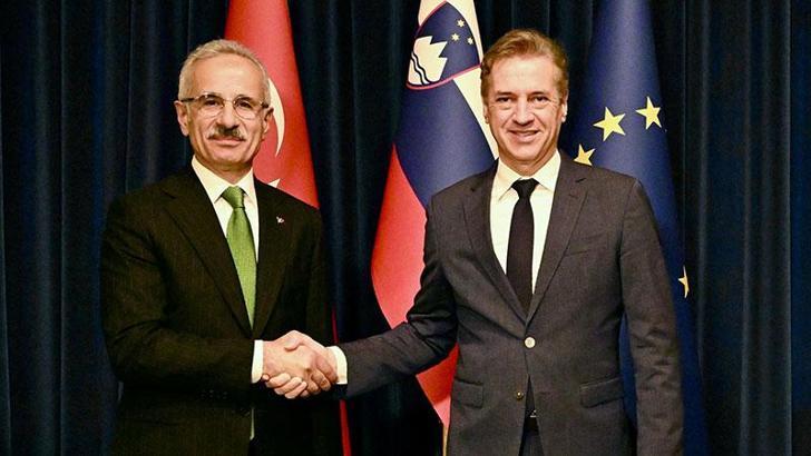 Bakan Uraloğlu, Slovenyalı mevkidaşı Bratušek ile görüştü