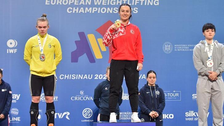 Aysel Özkan Halter Şampiyonası’nda Avrupa İkincisi