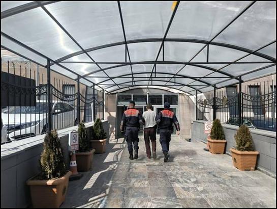 İnşaattan malzeme çalan şüpheli tutuklandı