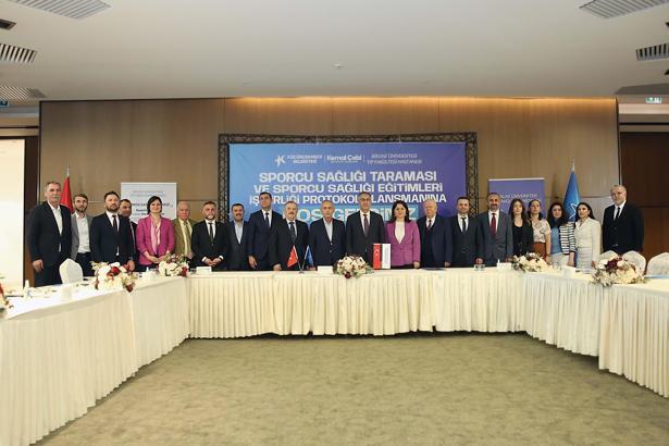 Küçükçekmece Belediyesi ve Biruni Üniversitesi'nden spor alanında iş birliği