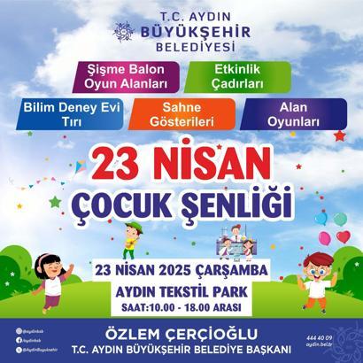 Aydın'da 23 Nisan coşkusu yaşanacak