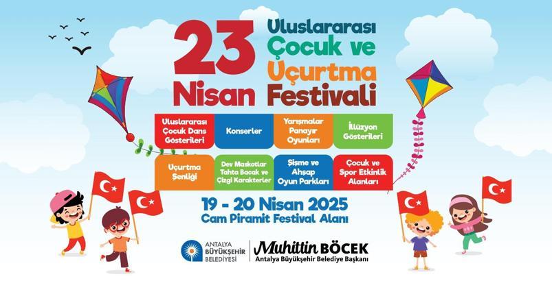 Büyükşehir'den 23 Nisan’a özel coşku dolu program