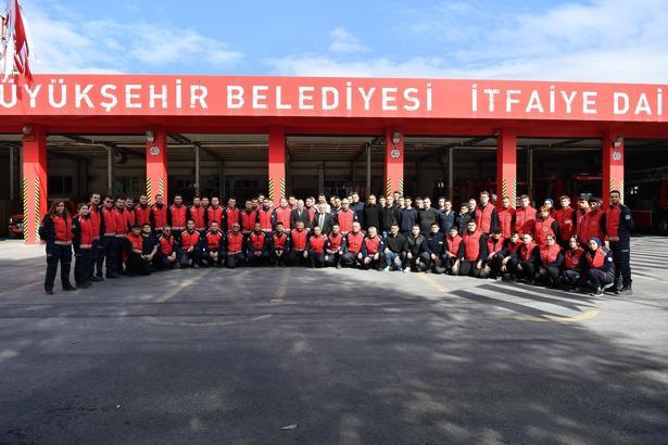 Büyükşehir Belediyesi'nden itfaiyeye 6 yılda 100 milyon TL yatırım