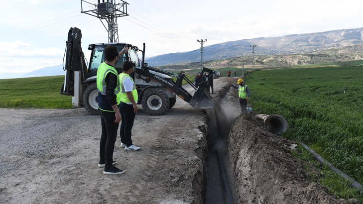 Kahramanmaraş’ta Elmalar Mahallesinin su sorunu çözülüyor