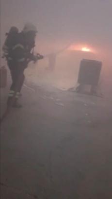 Kahramanmaraş’ta tekstil fabrikasında yangın