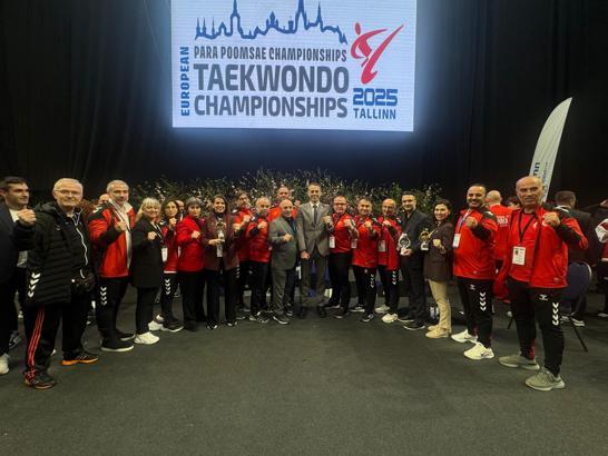 Türkiye Taekwondo'da erkeklerde Avrupa şampiyonu, kadınlarda ve genel sıralamada 2’nci oldu
