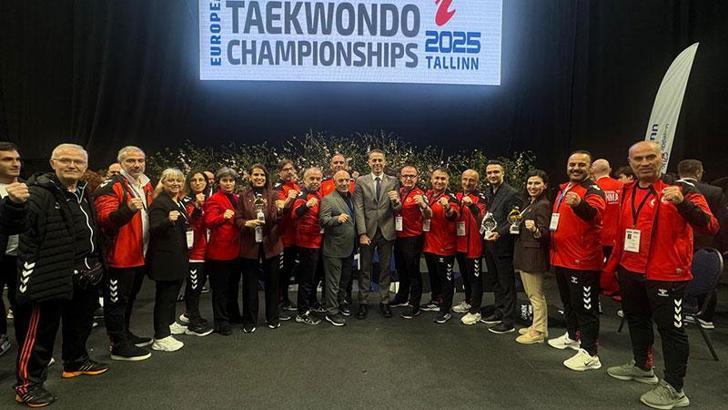 Türkiye Taekwondo'da erkeklerde Avrupa şampiyonu, kadınlarda ve genel sıralamada 2’nci oldu