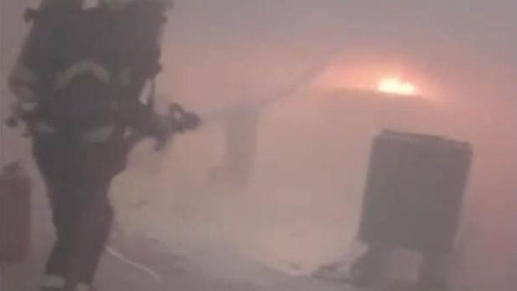 Kahramanmaraş’ta tekstil fabrikasında yangın