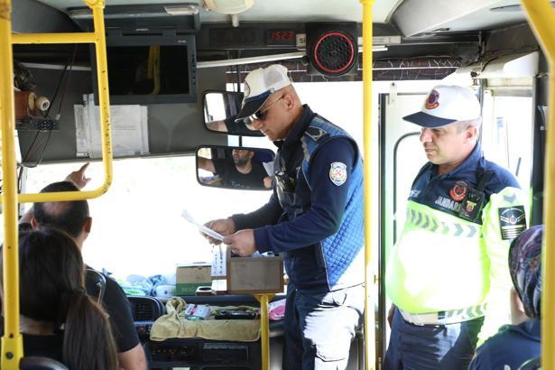 Hatay’da okul servisleri denetlendi