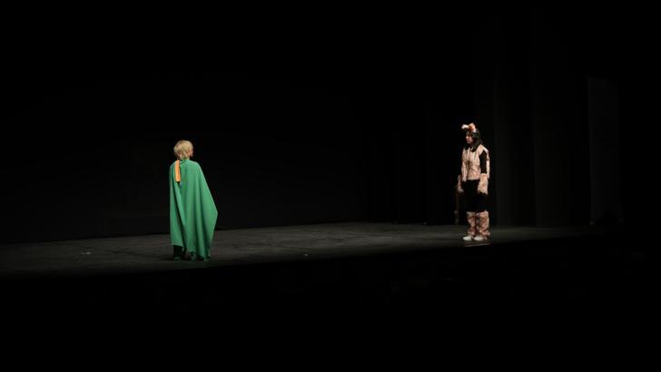 Devlet korumasındaki çocuklardan tiyatro gösterisi