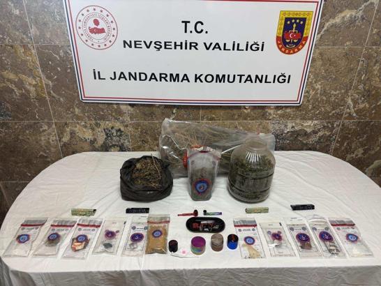 Nevşehir'de uyuşturucu operasyonu: 3 gözaltı