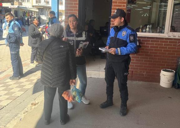 Karacabey’de polis ekipleri KADES uygulamasını tanıttı