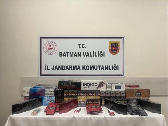 Batman'da 2 bin paket kaçak sigara ele geçirildi