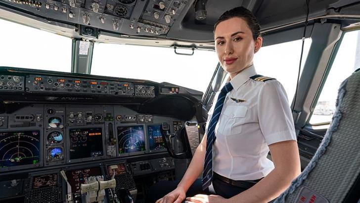 Gökyüzünde kadın pilot sayısında rekor artış
