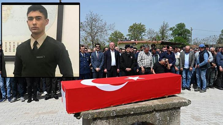 Siirt’te motosiklet kazasında hayatını kaybeden astsubay, Bursa’da toprağa verildi