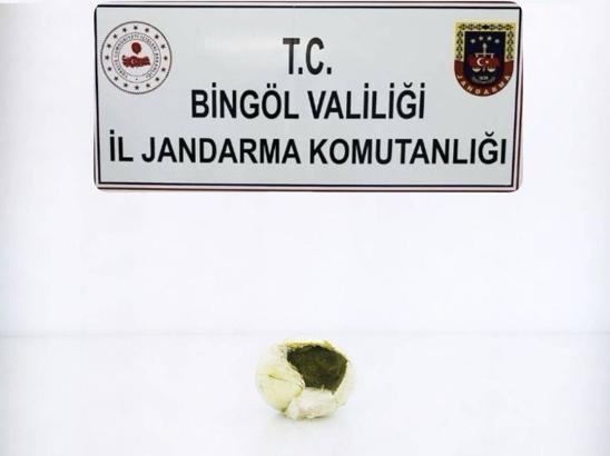 Bingöl’de 454 gram uyuşturucuya 1 gözaltı