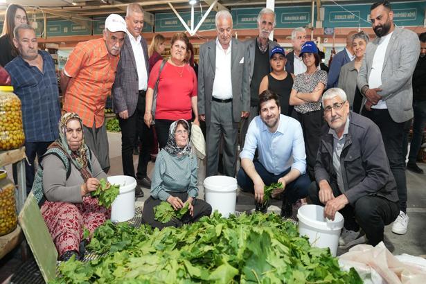 Başkan Boltaç, pazar esnafını ziyaret etti