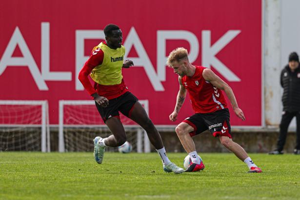 Samsunspor, Alanyaspor maçı hazırlıklarını sürdürdü