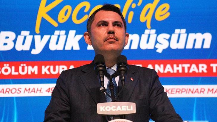 Bakan Kurum: Milletimiz emanet olarak verdiği oyla şımaranları, millete parmak sallayanları görmektedir