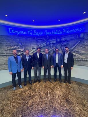 Boks Federasyonu Başkanı Suat Hekimoğlu’ndan Fenerbahçe Başkanı Ali Koç'a ziyaret