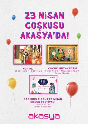 Akasya’dan 23 Nisan'a özel festival