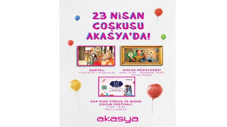 Akasya’dan 23 Nisan'a özel festival