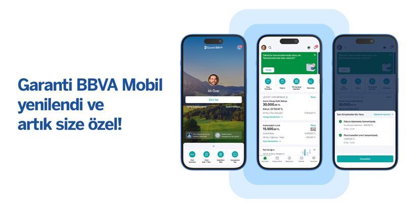 Garanti BBVA Mobil yenilendi