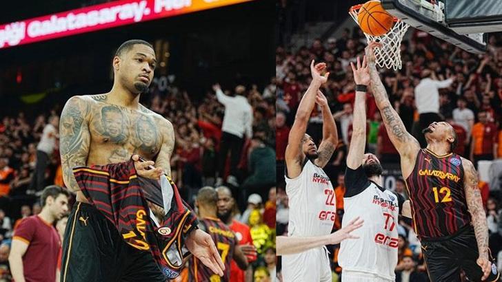 Basketbol Şampiyonlar Ligi’nde haftanın oyuncusu Galatasaray’dan James Palmer Jr.
