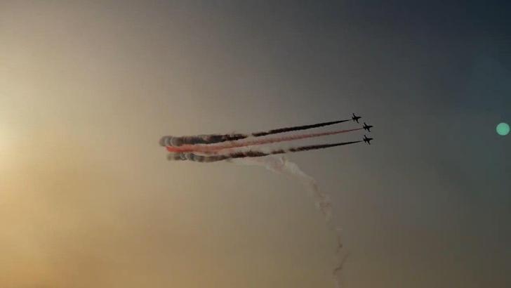 Türk Yıldızları gösterisi İskenderun semalarında nefes kesti