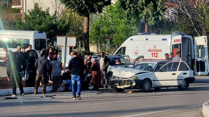 Kütahya’da trafik kazası; 7 yaralı
