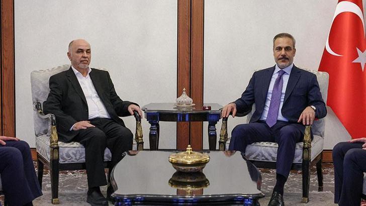 Bakan Fidan, Hamas Liderlik Konseyi Başkanı Derviş ile görüştü