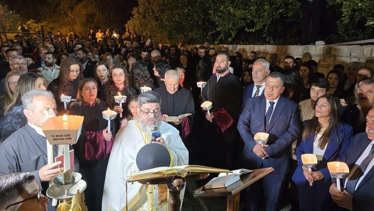 Hatay'da Paskalya Bayramı kutlandı