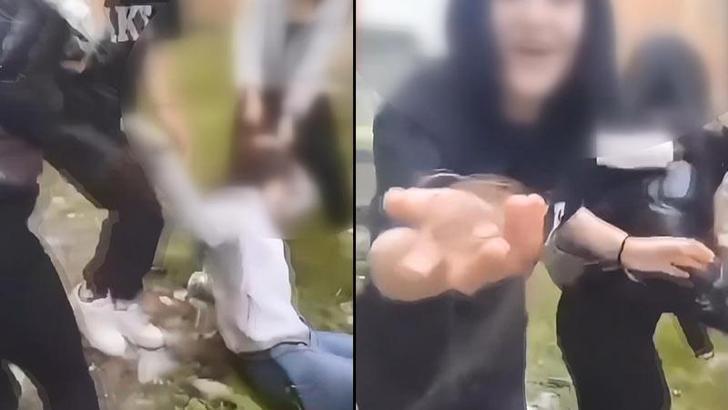 Gaziosmanpaşa'da kız çocuğunu darbedip o anları kaydettiler
