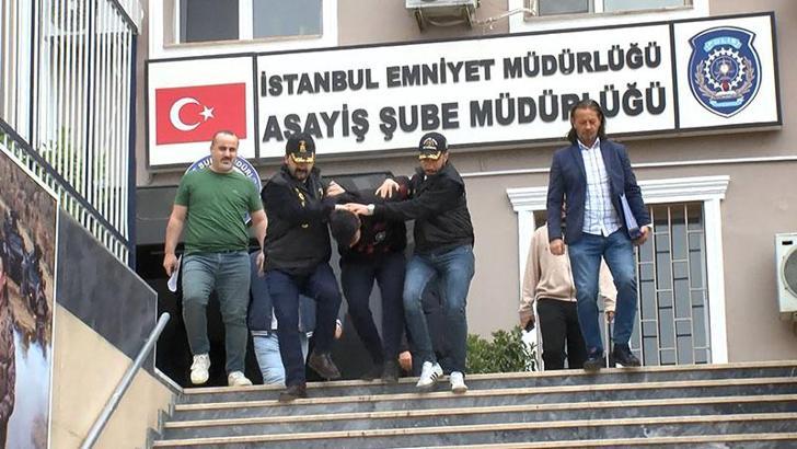 Beşiktaş’ta kafedeki silahlı saldırının faili adliyeye sevk edildi