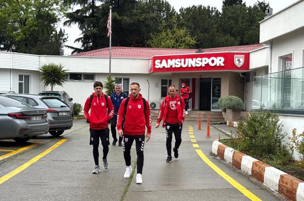 Samsunspor, Alanyaspor deplasmanı için yola çıktı